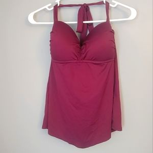 Liz Claiborne Halter Style Swim Top
